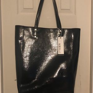 Vegan isabelle black tote